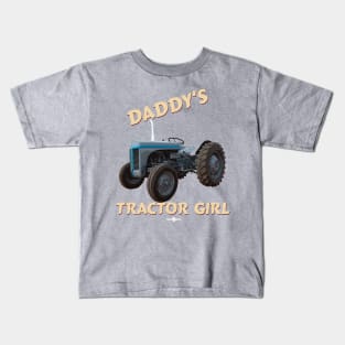 Daddy's tractor girl Kids T-Shirt